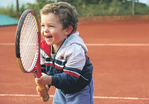 маленький спортсмен