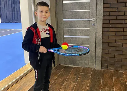 Теннис Киев обучение детей