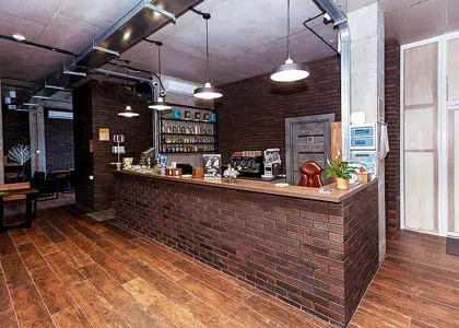 Кафе в школе тенниса